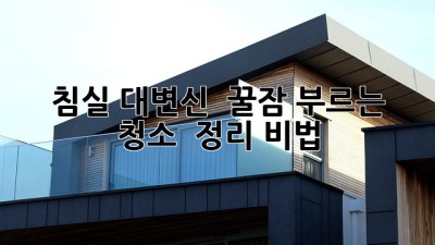 침실 대변신 ✨ 꿀잠 부르는 청소 & 정리 비법 😴